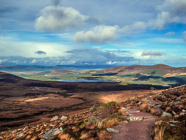 Views Across The Cairngorms National Park From Cairngorm Mountain, Scotland